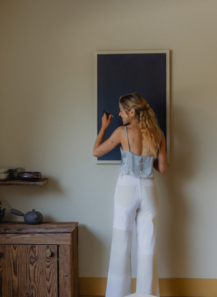 Personal brand photography at Intuitively Wild in High Falls, New York, photographed by Julieanne Browning of Pine & Fable Photography.