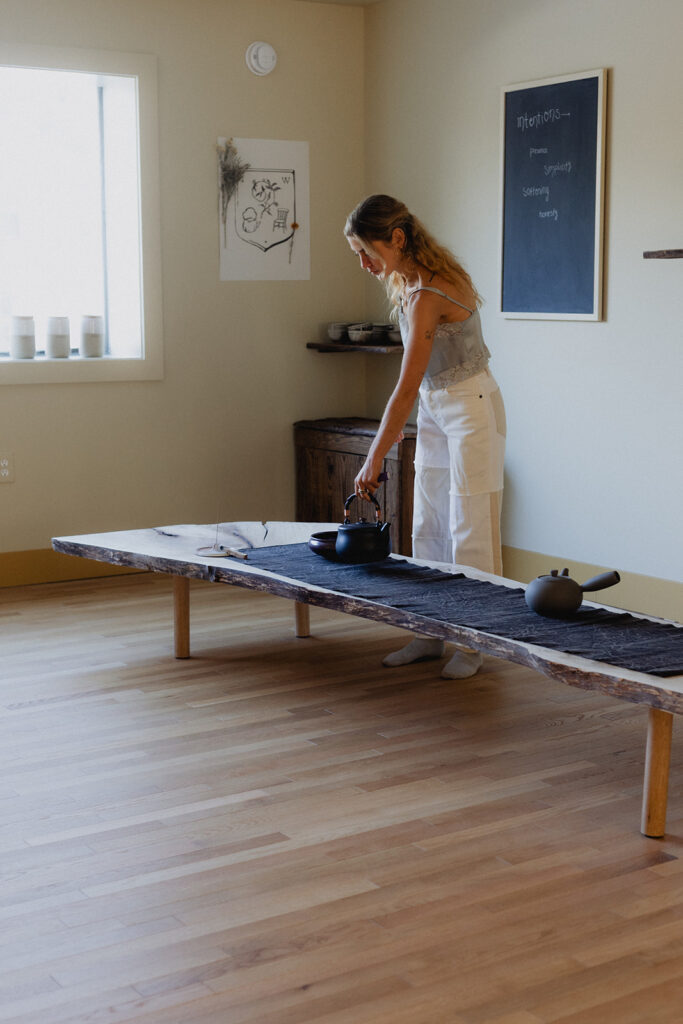 Brand photography at Intuitively Wild in High Falls, New York, photographed by Julieanne Browning of Pine & Fable Photography.