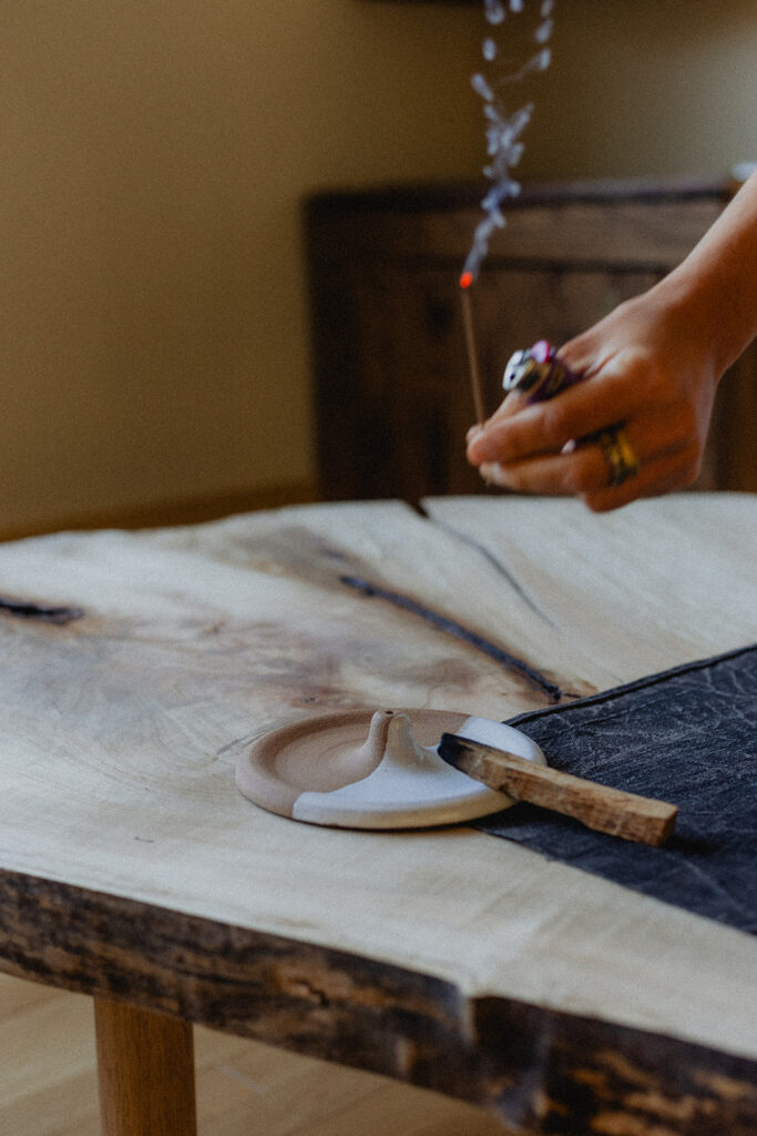 Brand photography at Intuitively Wild in High Falls, New York, photographed by Julieanne Browning of Pine & Fable Photography.